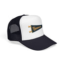 Voyageurs National Park Pennant Trucker Hat — Vintage Foam Mesh Cap-7