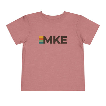 Buy heather-mauve Milwaukee, Wisconsin Toddler Tee - MKE Kids T Shirt
