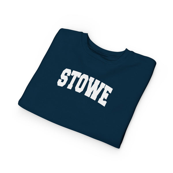 Stowe, Vermont Sweatshirt - Stowe Toddler Crewneck Sweatshirt