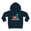 Long Beach, California Toddler Hoodie - Unisex Long Beach Toddler Sweatshirt