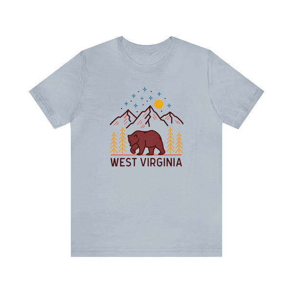 West Virginia T-Shirt - Retro Unisex West Virginia Shirt