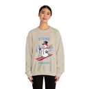 Stowe, Vermont Sweatshirt - Ski Snowman Graphic Crewneck-10