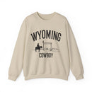 Wyoming Sweatshirt - Wyoming Cowboy Graphic Crewneck-2