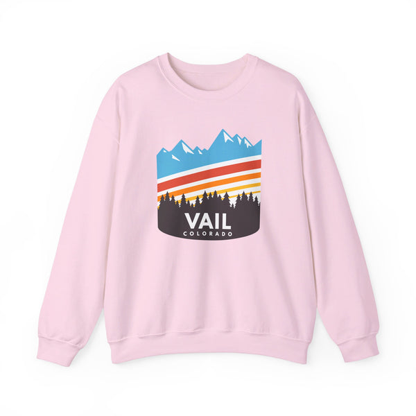 Vail, Colorado Sweatshirt - Unisex Retro Crewneck Vail Sweatshirt