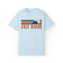 Ski Bum Graphic Tee, Comfort Colors Retro Unisex T shirt, Mountain Adventure Shirt-6