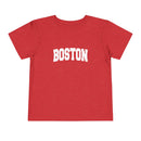 Boston, Massachusetts Toddler Graphic Tee - Kids Boston Vacation Shirt-5