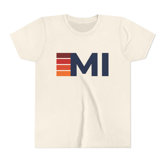 Michigan Youth Tee - Retro MI T-Shirt