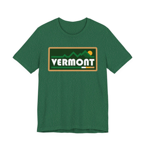 Vermont T Shirt - Retro Graphic Vermont Tee