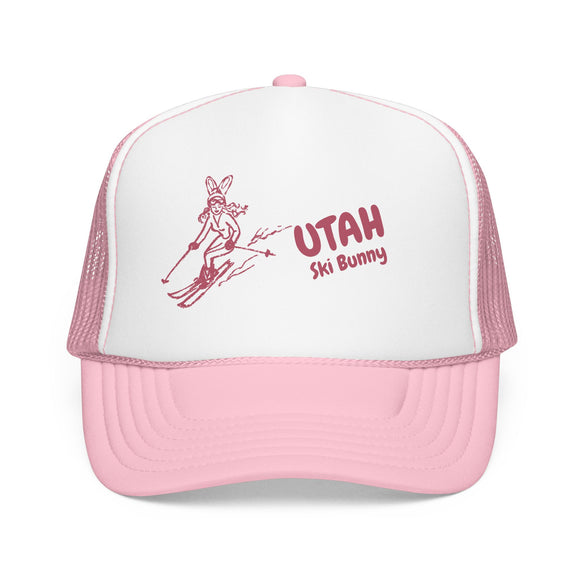 Utah Ski Bunny Foam Trucker Hat
