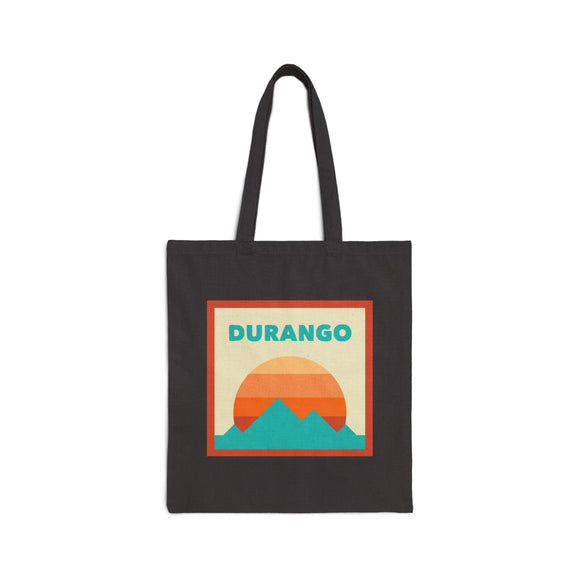 Durango, Colorado Tote Bag, Cotton Canvas Tote Bag, Reusable Shopping Bag, Eco-Friendly Tote, Durango, Colorado Gift