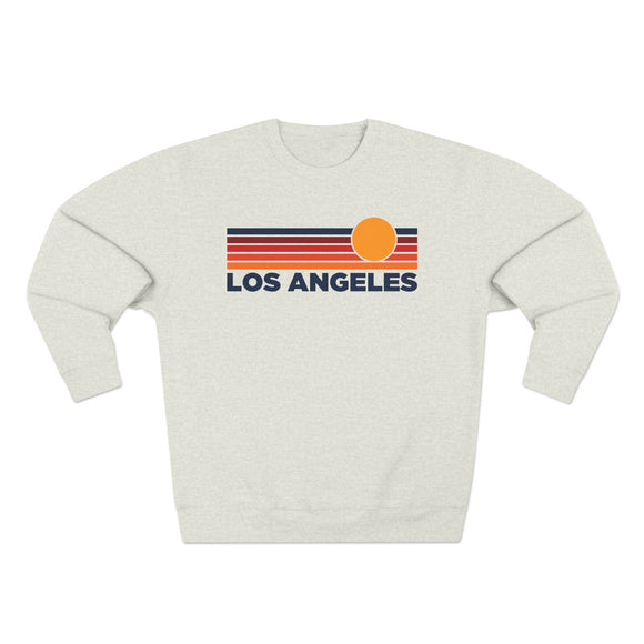 Premium Los Angeles, California Sun Graphic Sweatshirt