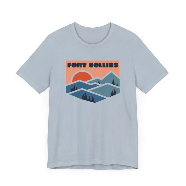 Fort Collins, Colorado T Shirt - Retro Graphic Tee