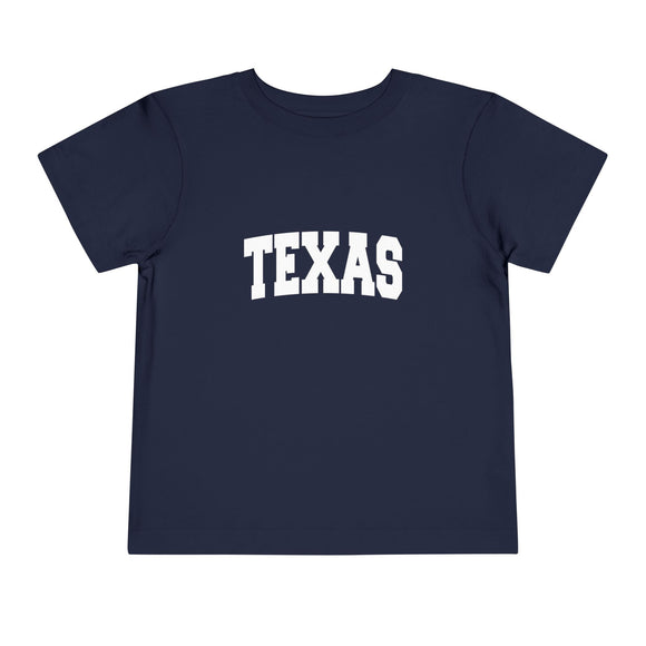 Texas Toddler Graphic Tee - Kids Texas Vacation T-Shirt