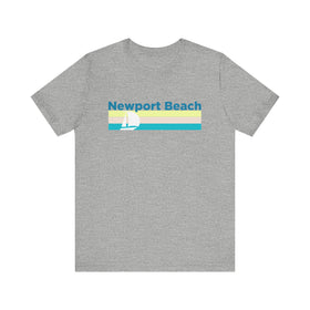 Newport Beach, California T Shirt - Sailboat Graphic Tee