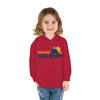 Ski Bum Toddler Hoodie - Unisex Mountain Pullover Sweatshirt, Kids Hooded Jumper, Ski Bum Souvenir