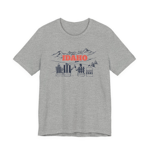 Idaho Après-ski T-Shirt - Vintage Mountain Graphic Tee