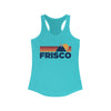 Frisco, Colorado Women's Racerback Tank Top - Mountain Lover Sleeveless Shirt, Women's Frisco Hiking Tank