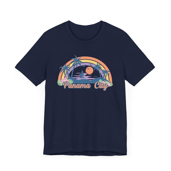 Panama City, Florida T-Shirt - Retro Beach Unisex Panama City Shirt