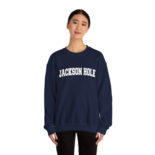 Jackson Hole, Wyoming Sweatshirt - Unisex Graphic Crewneck