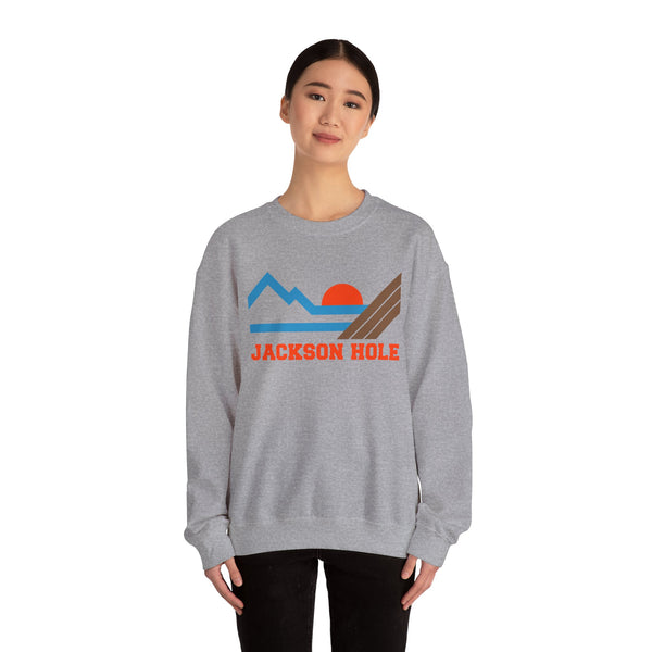 Jackson Hole, Wyoming Sweatshirt - Mountain Jackson Hole Crewneck Sweatshirt