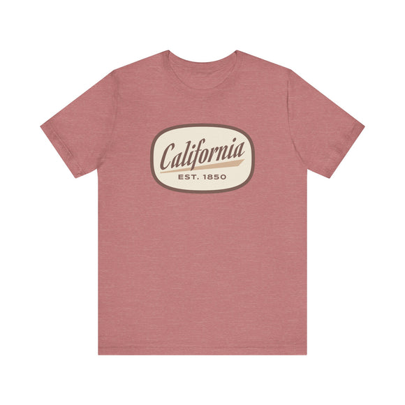California T-Shirt - Retro Unisex California Shirt