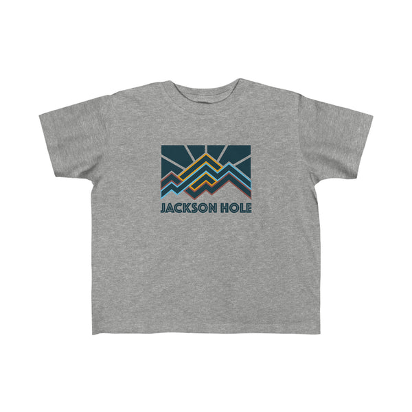 Jackson Hole, Wyoming Toddler T-Shirt - Toddler Jackson Hole Shirt