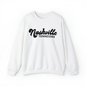Nashville, Tennessee Sweatshirt - Unisex Retro Crewneck Nashville Sweatshirt