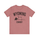 Wyoming Cowboy T Shirt - Wyoming Graphic Tee-2