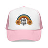 Kids Self Love Club Trucker Hat Boho - Youth Snapback Cap
