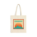 Vermont Tote Bag, Cotton Canvas Tote Bag, Reusable Shopping Bag, Eco-Friendly Tote, Vermont Gift-1