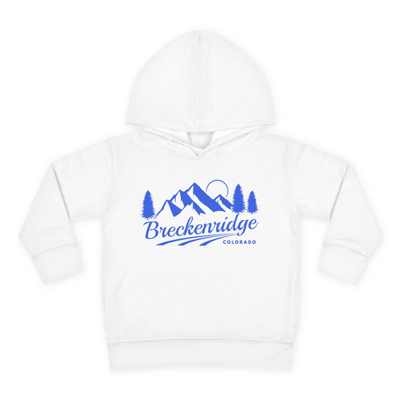 Breckenridge, Colorado Toddler Hoodie - Unisex Mountain Breckenridge Pullover Sweatshirt, Kids Hooded Jumper, Colorado Souvenir