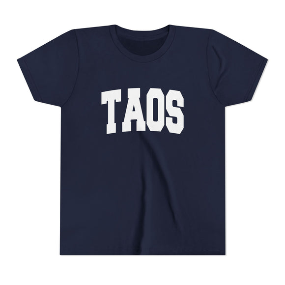 Taos, New Mexico Youth Graphic Tee - Kids Taos T Shirt