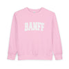 Banff, Canada Toddler Sweatshirt - Banff Toddler Crewneck Sweatshirt