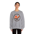 Taos, New Mexico Retro Sun Sweatshirt-13