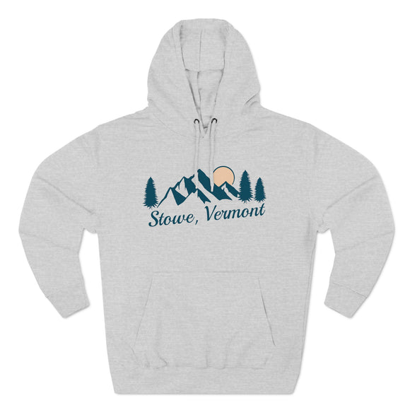Premium Stowe, Vermont Hoodie - Unisex Stowe Sweatshirt