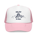 Big Sky, Montana Ski Babe Trucker Hat — Foam Mesh Cap-1