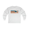 Mammoth, California Long Sleeve Shirt - Retro Unisex Mammoth Long Sleeve Tee