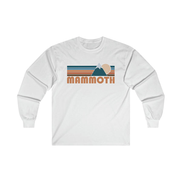 Mammoth, California Long Sleeve Shirt - Retro Unisex Mammoth Long Sleeve Tee