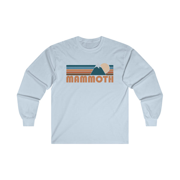 Mammoth, California Long Sleeve Shirt - Retro Unisex Mammoth Long Sleeve Tee