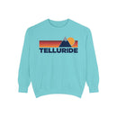 Telluride, Colorado Mountain Stripes Sweatshirt | Comfort Colors - 100% Cotton-6