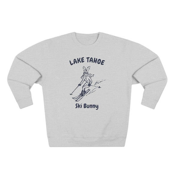 Premium Lake Tahoe, California Ski Bunny Sweatshirt