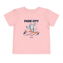 Park City, Utah Yeti Snowboard Toddler Tee-6