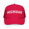 Kids Michigan Trucker Hat - Youth Snapback Cap