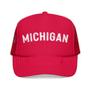 Kids Michigan Trucker Hat - Youth Snapback Cap