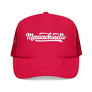 Kids Massachusetts Trucker Hat - Youth Snapback Cap