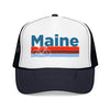 Kids Maine Trucker Hat Foam Bike - Youth Snapback Cap