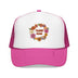 Kids Flower Child Trucker Hat Boho - Youth Snapback Cap