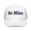 Kids Be Mine Trucker Hat Boho - Youth Snapback Cap on white background