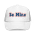 Kids Be Mine Trucker Hat Boho - Youth Snapback Cap on white background