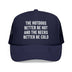 Kids The Hotdogs Better Be Hot BBQ & Tailgate Mesh Foam Hat